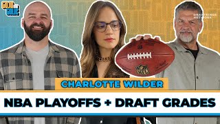 Charlotte Wilder on Lakers Elimination & Patriots Draft Grades + NBA Playoffs | GoJo & Golic |Apr 30