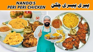 Peri Peri Chicken Platter "NANDO'S" Better than ORIGINAL Peri Peri Sauce & Chicken - BaBa Food RRC