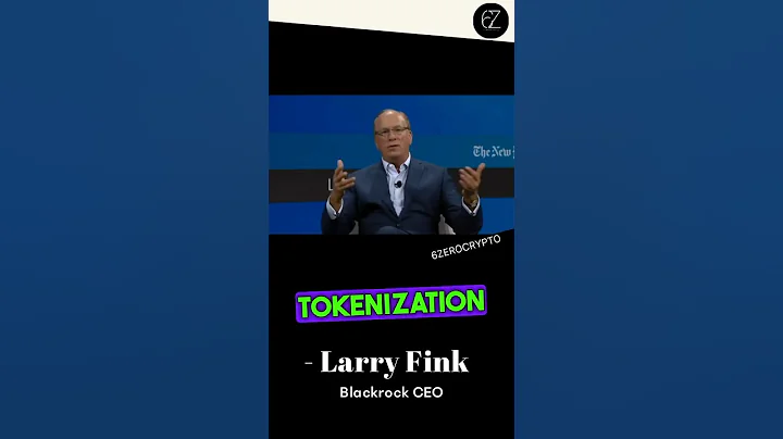 Larry Fink Reveals BlackRock’s Vision for Tokenization and DLT! 🚀 #RippleNet #BitcoinETF #XRP