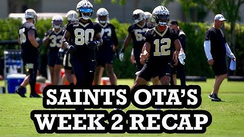 Saints OTA’s Week 2 Recap | Jarvis Landry Dominates