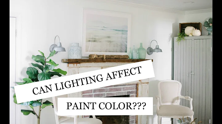 Can Lighting Affect Paint Color?