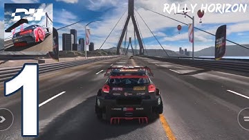 Rally Horizon Gameplay Walkthrough Part 1 - PLAY CAREER (Android, iOS)