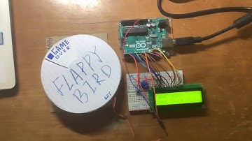 Flappy bird for mini project of embedded system using Arduino uno