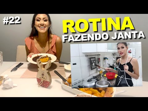 FAZENDO UMA JANTA DELICIOSA - REALITY DA MINHA ROTINA #22