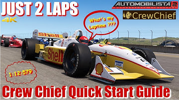 Automobilista 2 - Getting started with Crew Chief integration - Easy Quick Start Guide - JUST 2 LAPS