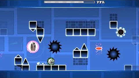 My part In Distorted Kinematics (Insane Demon) | Geometry Dash