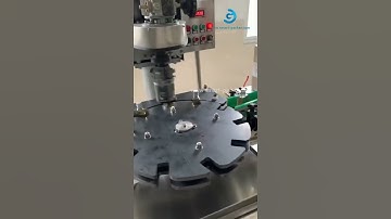 Automatic 2 type cap one capping two ROPP sealing machine rotary screw capper sealer testing video
