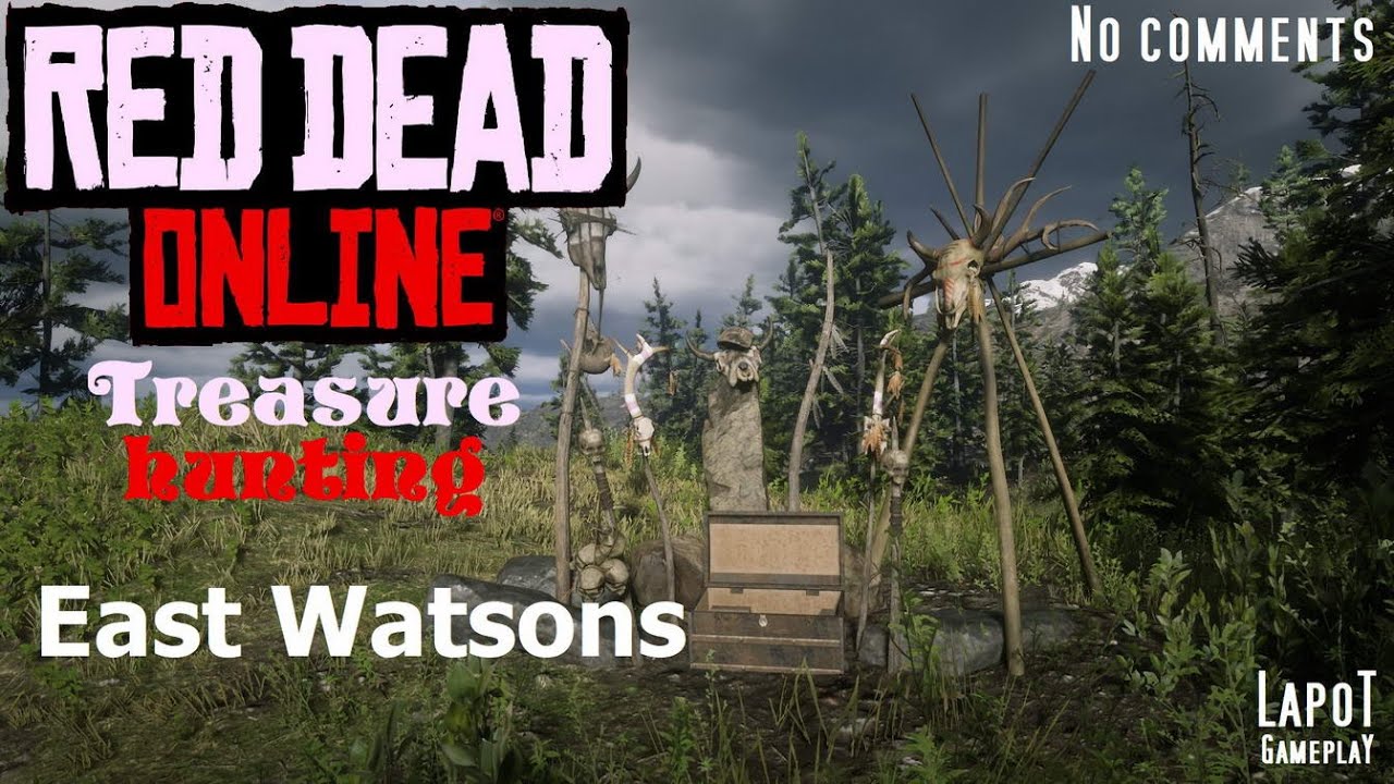 All East Watsons treasure locations - Red Dead Online