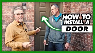 How To Install A Replacement Door In Brick