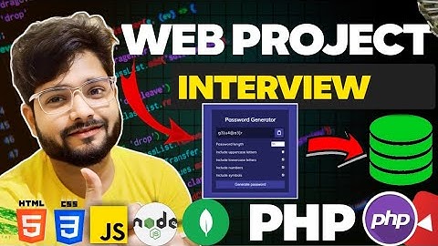 Complete Password Generator Web App 🔥 || #coding #codewithharry