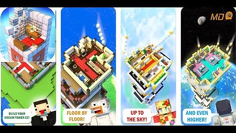 Tower Craft - Idle Block Build - Gameplay IOS