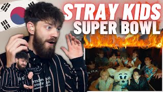 TeddyGrey Reacts to Stray Kids『Super Bowl -Japanese ver.-』| REACTION