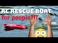 RC Rescue Boat for People?!? Proboat Blackjack Delivery