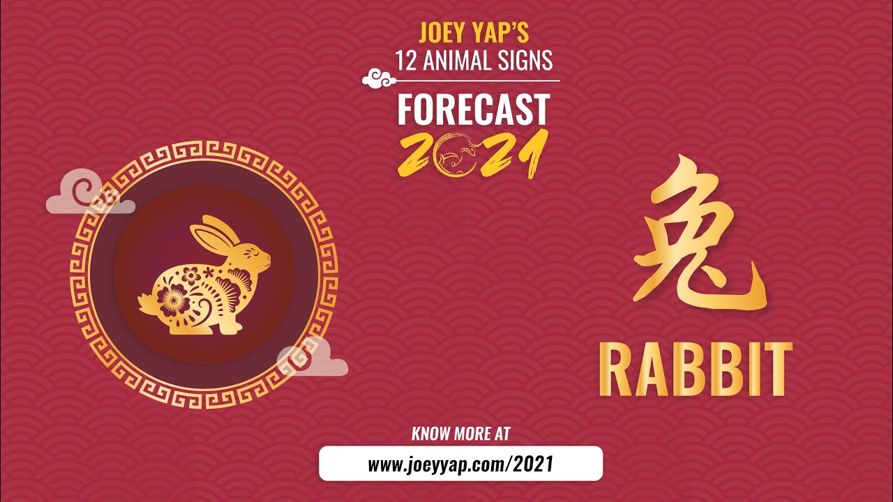 2021 Animal Signs Forecast Rabbit [Joey Yap] YouTube