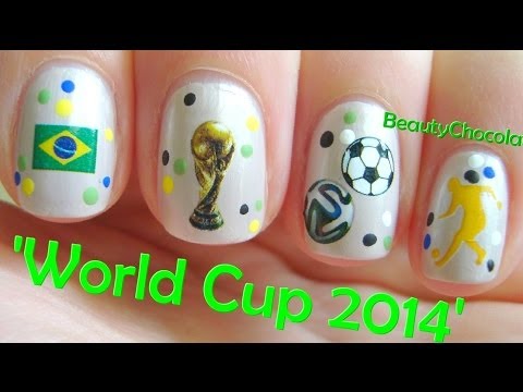 Quick And Easy World Cup 2014 Nails ☆ Water Decals For Nail Art Quick and Easy World Cup 2014 Nails ☆ Water Decals for Nail Art ☆ Review Bornprettystore.com - Quick And Easy World Cup 2014 Nails ☆ Water Decals For Nail Art
