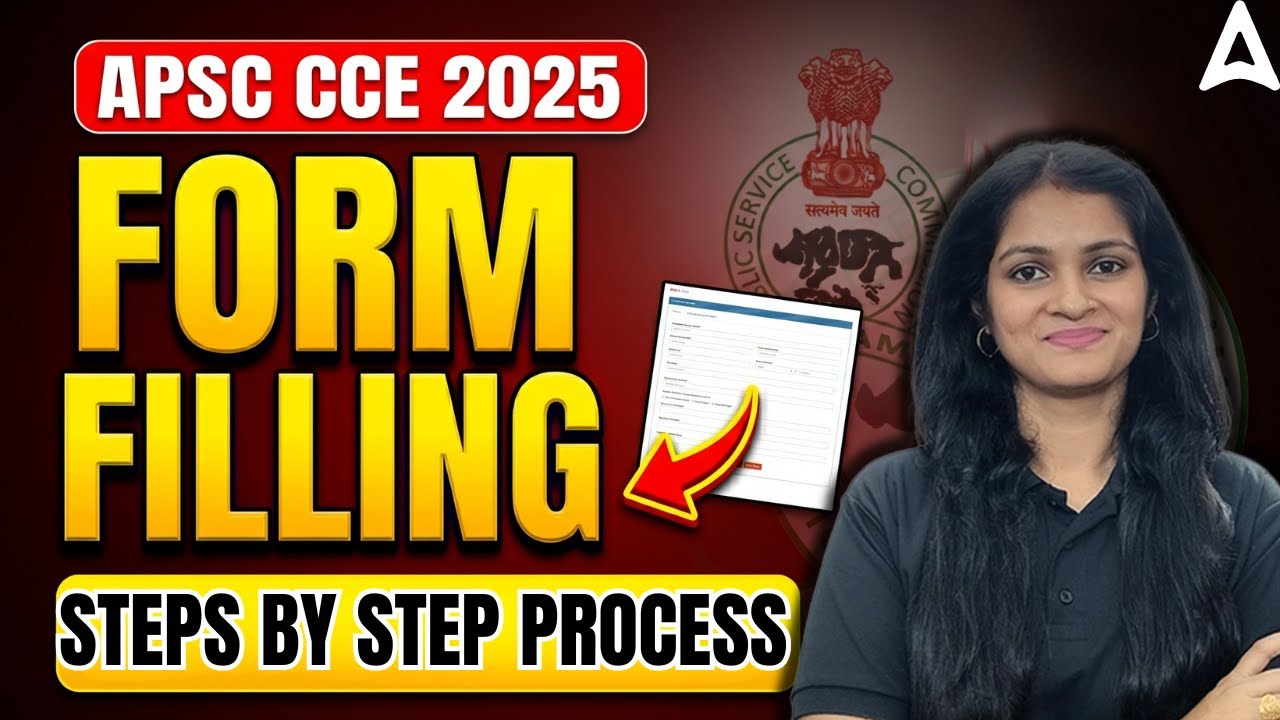 APSC CCE 2026 | Form Fillup Process | Step by Step Guide | Complete ...