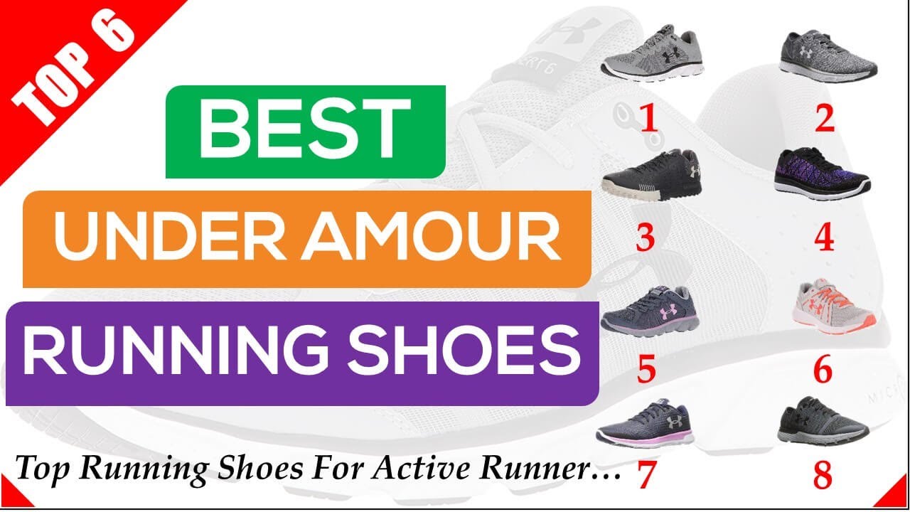 Best Under Armour Running Shoes: 8 Top Under Armour Running shoe ...