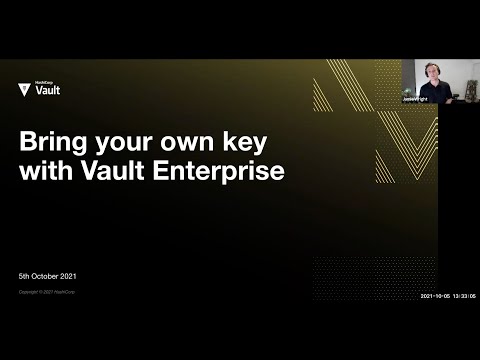 BYOK Bring Your Own Key with Vault