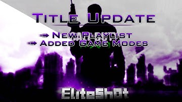 MW3 | Title Update - NEW Playlist and Added Game Modes (Community Playlists: Drop Zone)