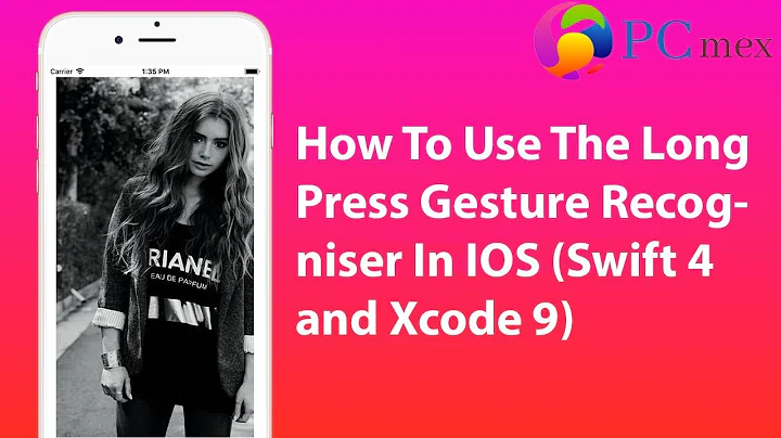 How To Use The Long Press Gesture Recogniser In IOS (Swift 4 and Xcode 9)