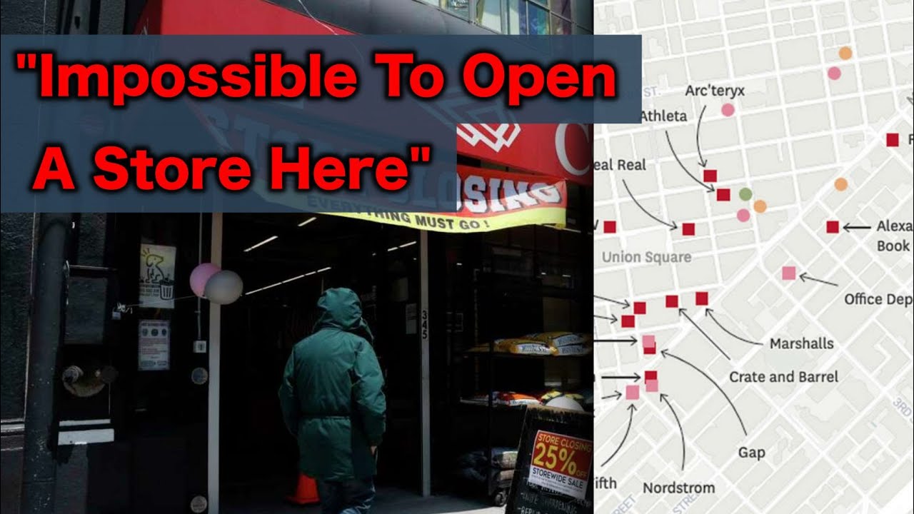 Owner Closes San Francisco Business Due To New Crime Wave (Too Scary To Walk At Night)