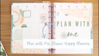 Plan with Me | Apricot & Sage | Happy Planner
