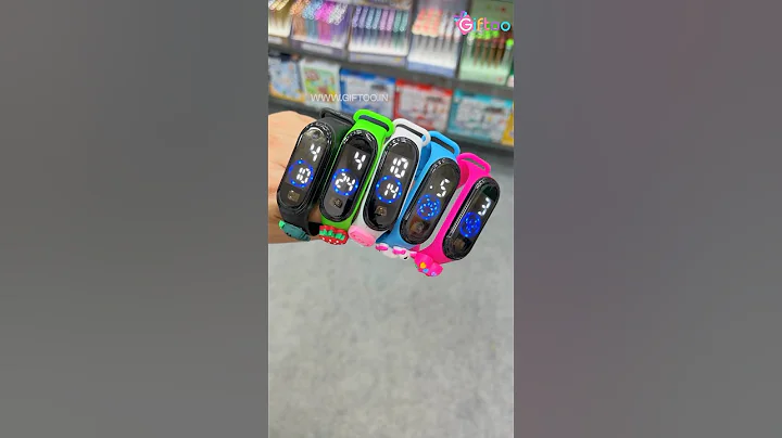 LED Digital Sport Watch - Assorted Colors🌈 #kawaii #watch #collection #colourful #smartwatch