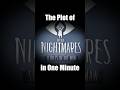 The plot of little nightmares secrets of the maw in one minute