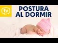 ¿En qué postura debe dormir mi bebé?