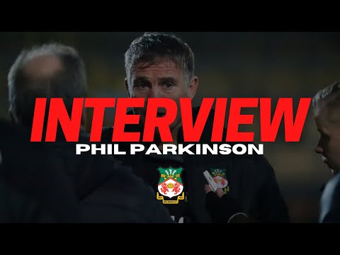 INTERVIEW | Phil Parkinson ahead of Bromley (H)