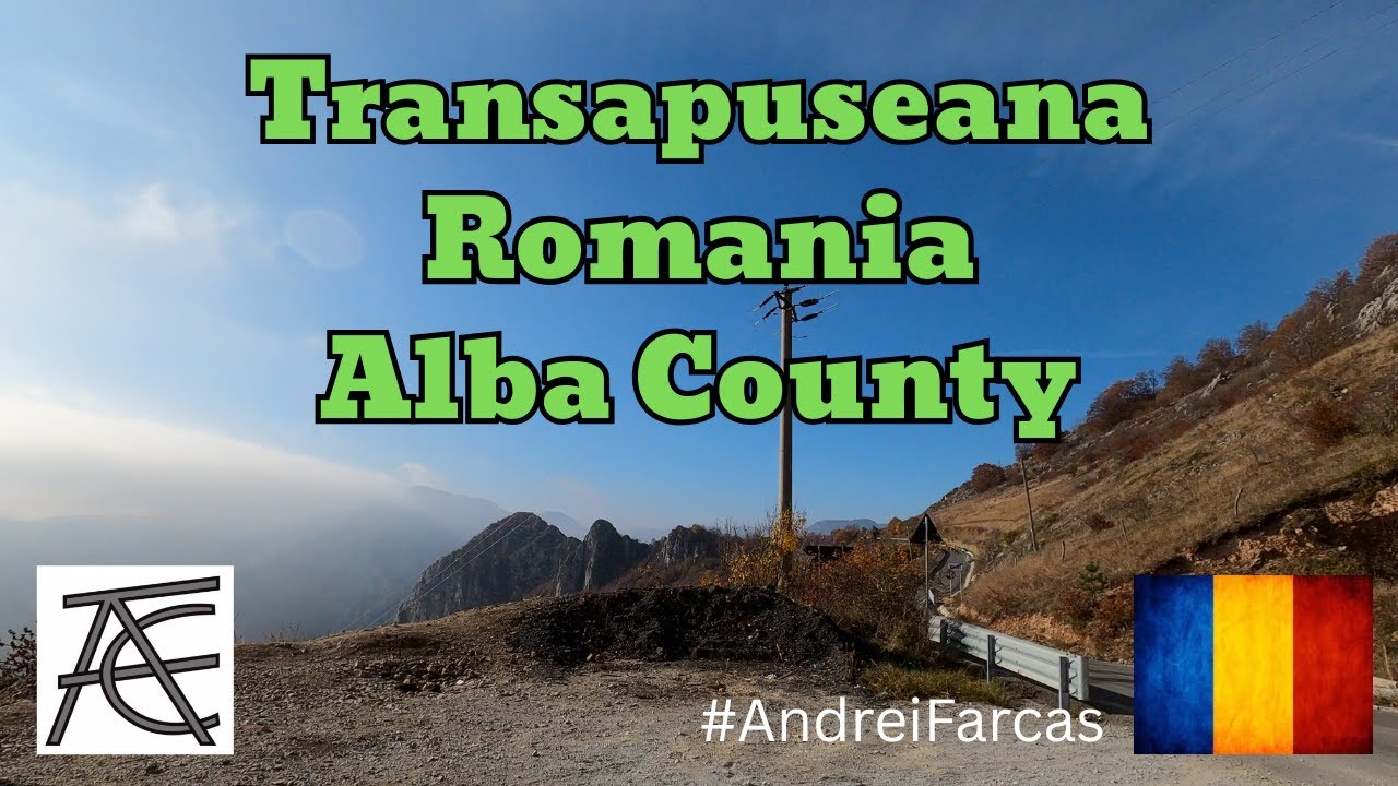 Transapuseana Romania, Ramet, Judetul Alba. Unul Dintre Cele Mai Frumoase Drumuri Din România.