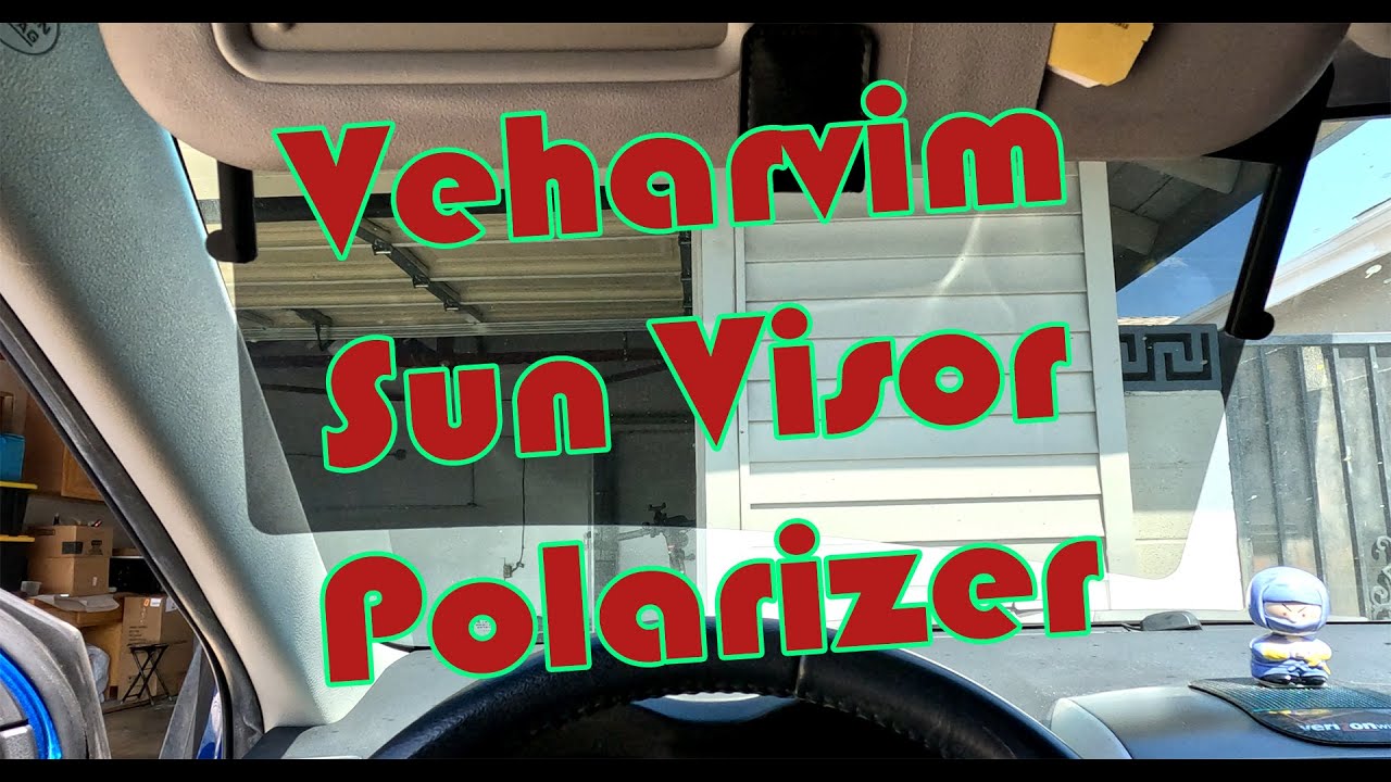 Ploreway Visor Extension for Car Visor, Polarized Sun Visor