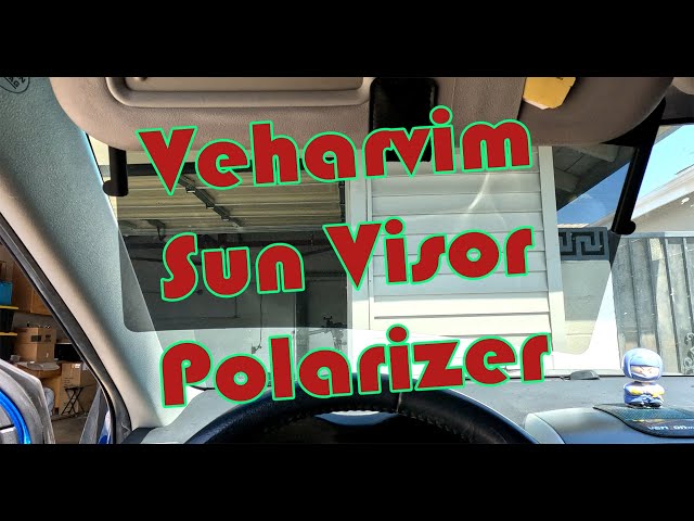 CAR SUN VISOR Extension Extender Clip on Glare Reducer Low Sun