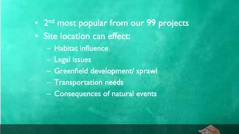 Lessons Learned from 99 LEED Projects: Sites