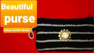 How to crochet  pretty purse | bag| knitted bag | DIY | Villy_craft