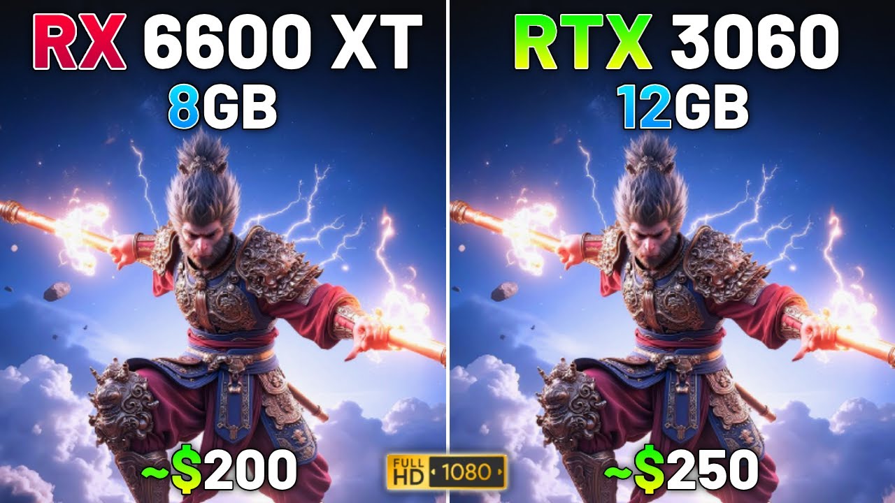 RX 6600 XT vs RTX 3060 | Test in 15 Games | 1080p - YouTube
