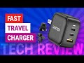 Compact &amp; Fast Travel Charger | Unitek 66W GaN 3-Port Dual USB-C Power Adapter Review