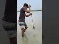 নদীর পাড়ে টেঠা নিয়ে আসলাম দেখি কি মাছ লাগে।#shorts #fishing #viral #trending