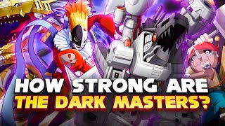 The Dark Masters RANKED AND EXPLAINED!