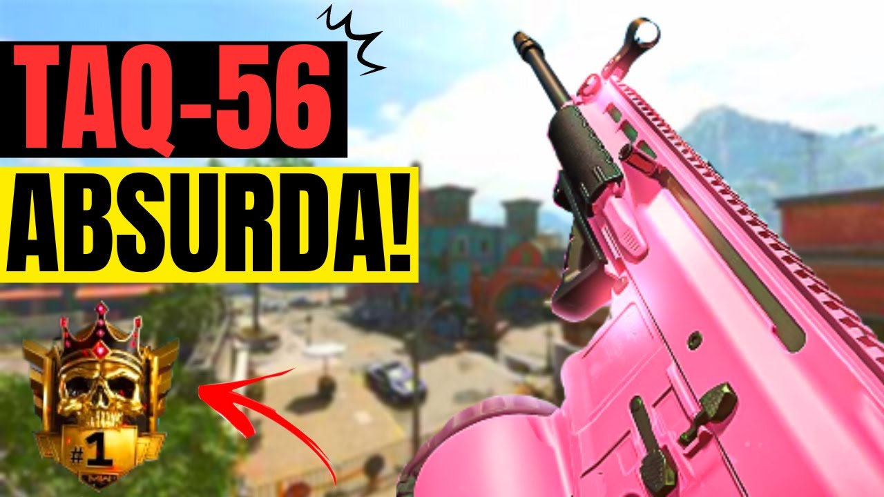 A Melhor Classe de TAQ 56 Pra Controlão no Warzone 2 Ranqueada – CLASSE ...