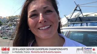 2018 Laser Senior Europeans - Training day - Silvia Zennaro ITA