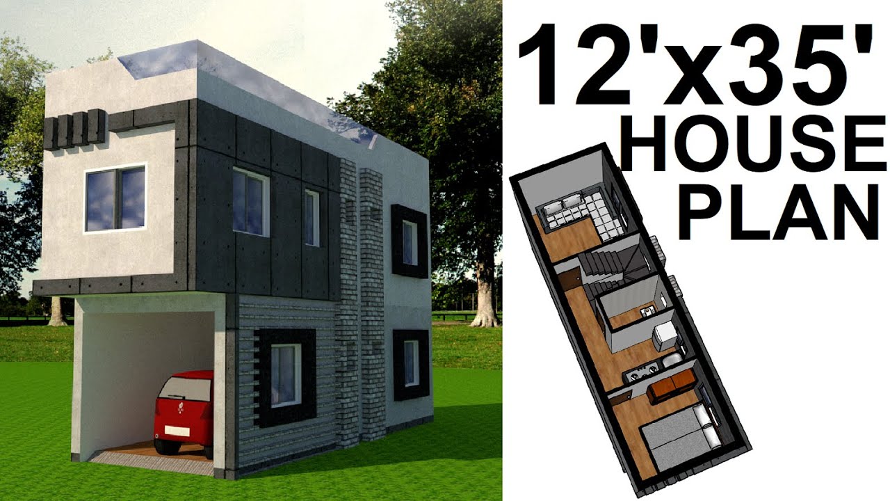 12x50 House Plan 12 By 50 Ghar Ka Naksha 600 Sq Ft Home Design Makan Youtube