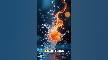 The element that can explode in water 🎇 #facts #shorts