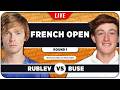 RUBLEV Vs BUSE French Open 2026 LIVE Tennis Watchalong 