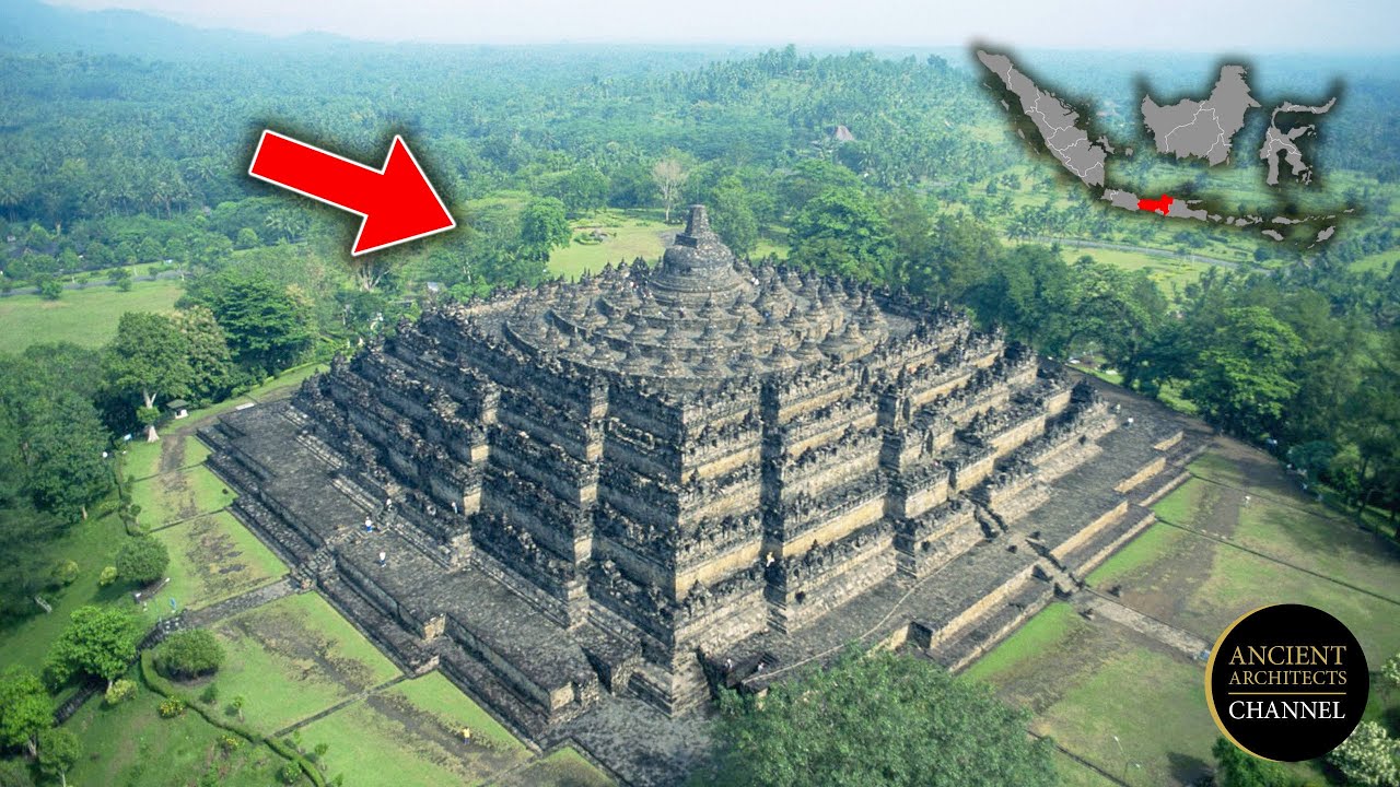 An Ancient Pyramid The Worlds Largest Buddhist Temple Borobudur Indonesia  Ancient Architects