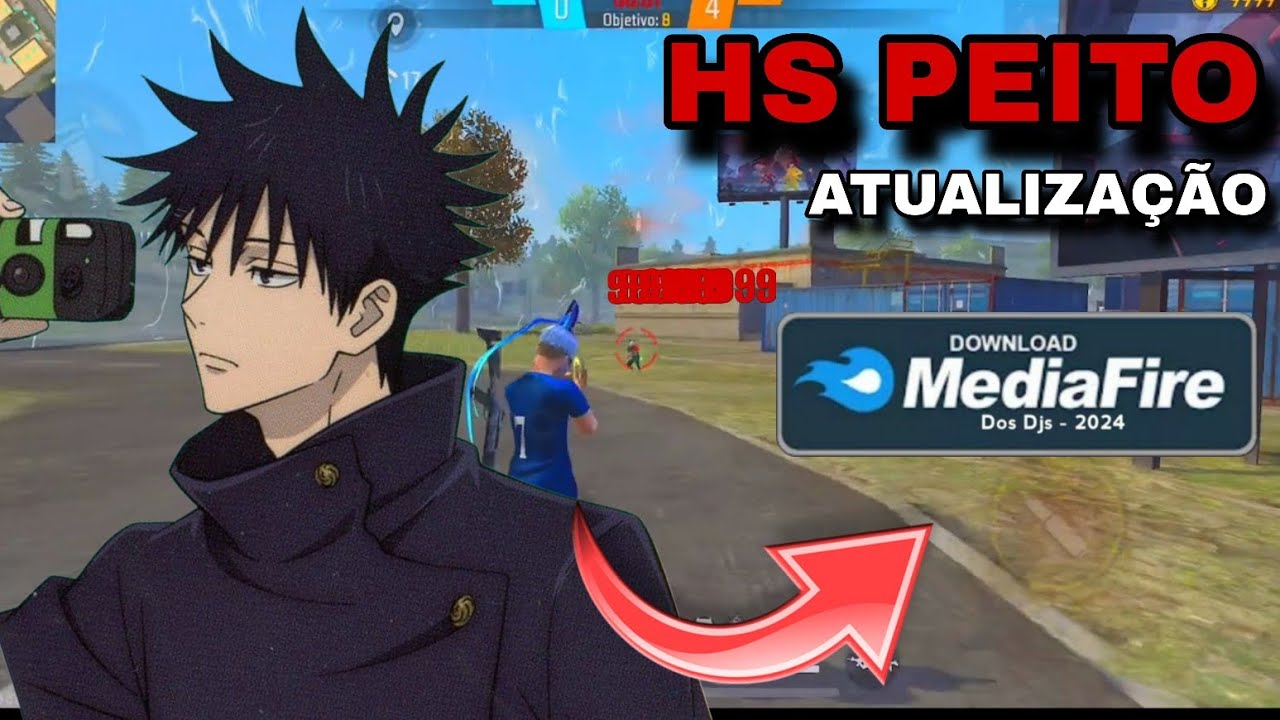 HS PEITO AIMBOT HOLOGRAMA ANT BAN ATUALIZADO HS PEITO FREE FIRE NA COM.DTS HS LINK DIRETO🌐🏘🏡