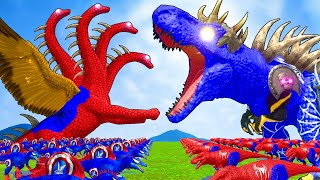 Rescue GODZILLA & KONG vs Shin Godzilla Minus One vs Spiderman TRex Dinosaurus Jurassic World 2