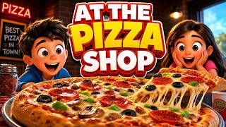 At the Pizza Shop - Slow and Easy English for Beginners screenshot 2