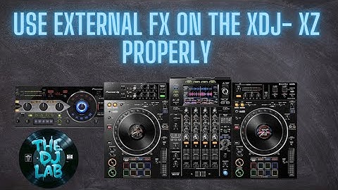 Pioneer DJ RMX-1000 or EFX-500 without needing send return for XDJ-XZ and Prime 4+