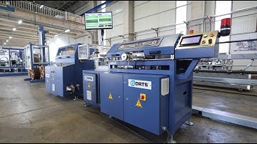 DRTS Round dripper production line. 3 Layer die head ABA with fully Automatic coiler (120mpm)